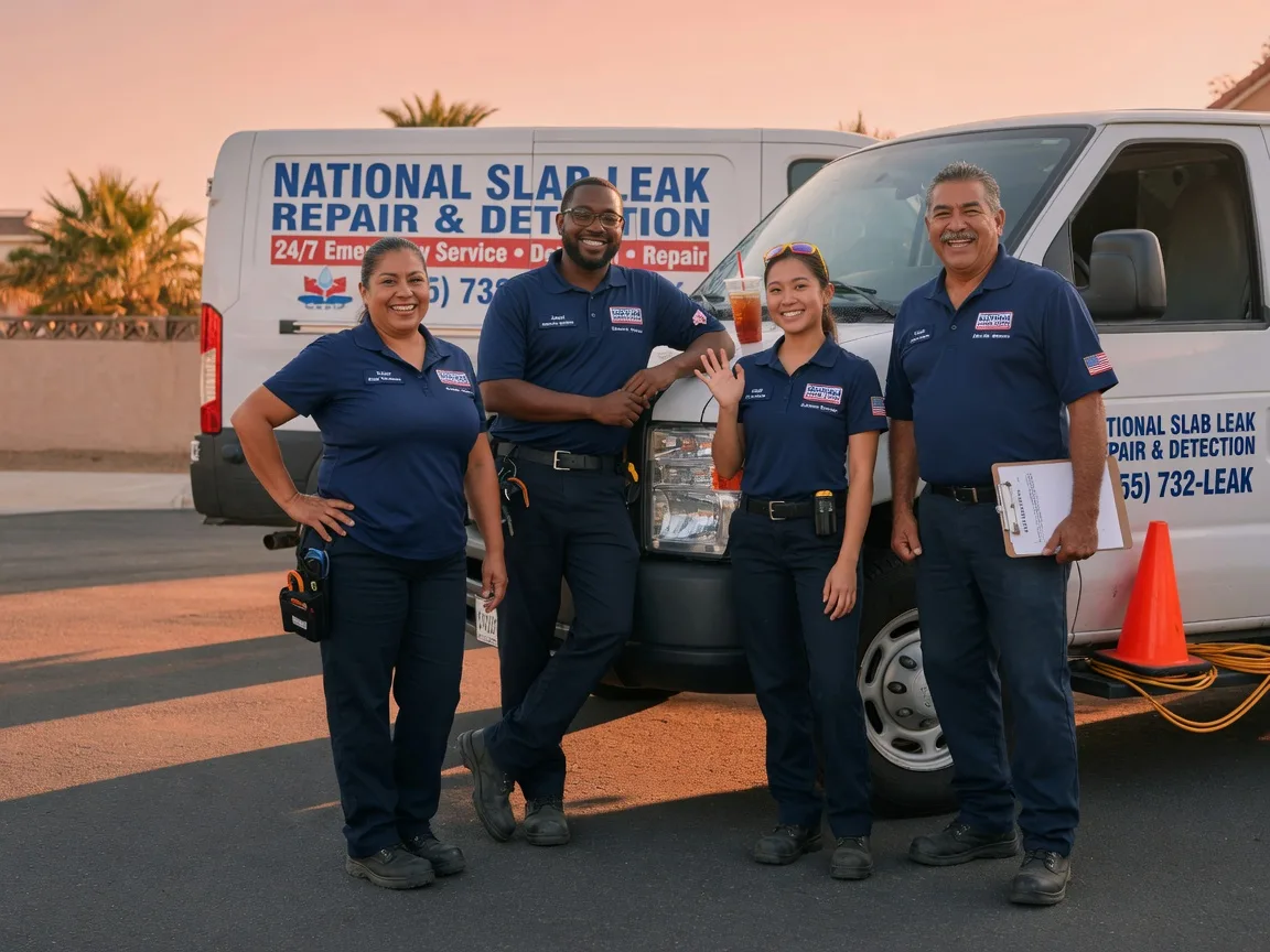 Slab Leak Detection company in West York, IL